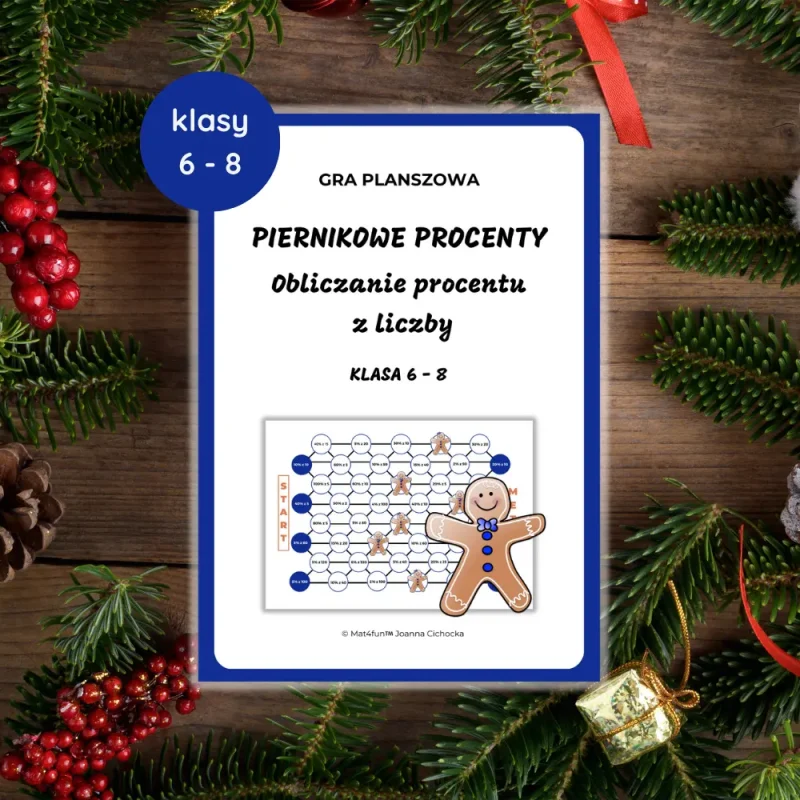 Gra planszowa "Piernikowe procenty"